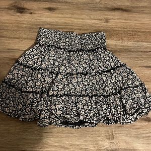 american eagle floral skirt